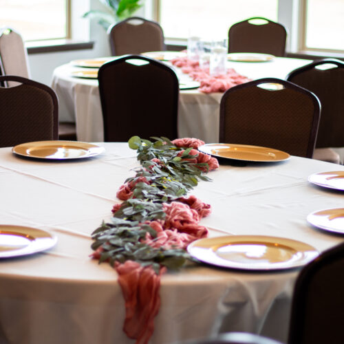 Colonial Park - Event Table Set-Up